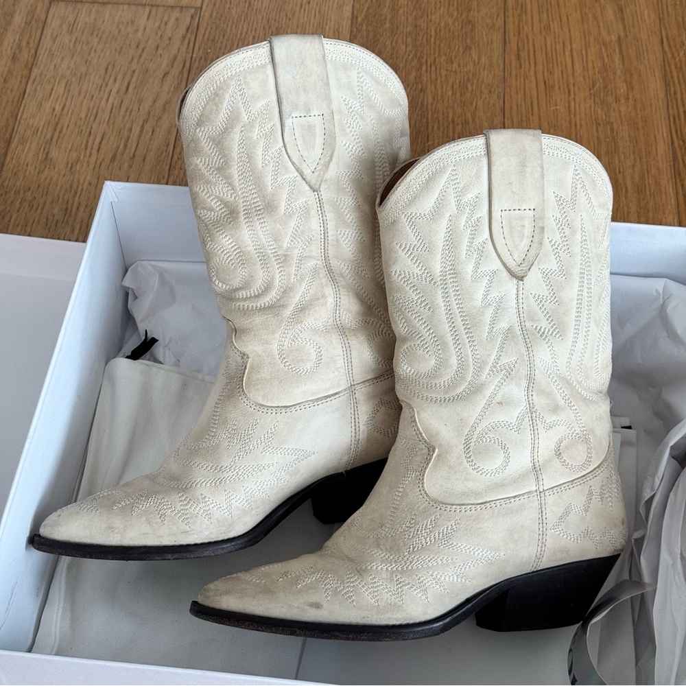 Isabel Marant Duerto Western Boots 36 - Picture 5 of 10
